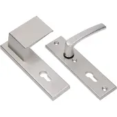 Ami Veiligheidsbeslag 193/50 Deurdikte 90/60 Re Buiten en Binnen Profielcilinder 55, Deurkruk 332 F1 Deurdikte 38/42 - 823014