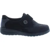 Solidus 29506 wijdte K Instappers | Maat 7.5 Dames Zwart