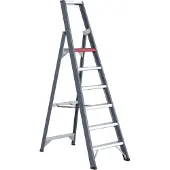 Altrex Falco FEO 6 Trap - Enkel - Aluminium Met Coating - 6 Treden - Max. Werkhoogte 3,4m