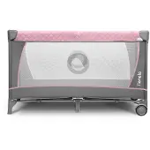 Lionelo Campingbed/box Flower Flamingo