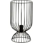 Light & Living Tafellamp Lazar Zwart - E27 - 42 cm hoog
