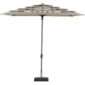 Madison Parasol vierkant 280 cm ecru PC11P016 online kopen