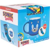 Fizz Creations Sonic the Hedgehog - beker & sokken - cadeaupakket