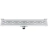 Best design Douchegoot nice met muur flens 100 cm rvs