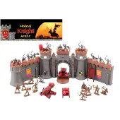 Kärkkäinen 26795 - Ridderspel - Kasteel met grijze en bruine ridders - Grijs Bruin