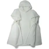 Senza Teddy Warmte deken - Hoodie - Unisex - Wit