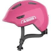 ABUS Fietshelm SMILEY 3.0 shiny pink M - 50-55 cm - pink - Geschikt voor gebruik op kinderfietsen - 240 g
