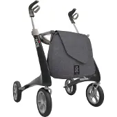 Adhome -Carbon Ultralight WIDE zwart met tas inbegrepen (weekend bag)