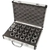 HBM 23 Delige ER 40 Spantangenset