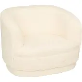 Atmosphera kids Kinderfauteuil / kinderzetel Curly - Wit