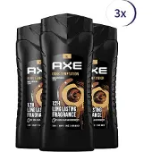 Axe Dark Temptation Showergel - 3 x 400 ml - Voordeelverpakking