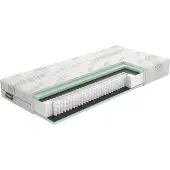 Mörgenn Pocketvering matras Quattro | katoen grijs 210x140x24 cm matrassen | NADUVI