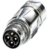 Phoenix Contact Vermogensconnector - Power M17 - M P20 1607670 ST-3EP1N8A9003S Zilver Inhoud: 1 stuk(s)