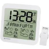 Bresser Mytime Meteotime Weerklok One Size White