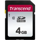 Transcend SDHC kaart 4 GB Premium 300S TS4GSDC300S Klasse 10, UHS-I, UHS-Klasse 1 1 stuk(s)