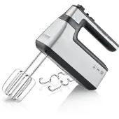 Severin Draadloze mixer HM 3843 100 W Matzwart en Inox