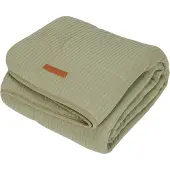 Little Dutch Deken Babybedje Pure&Soft Pure Olive