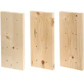 Mustang vlamgelakt planken, 3 stuks