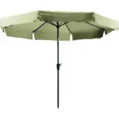 Madison Parasol Rond Ecru 300cm