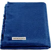Alpaca Loca Dames Sjaals 407 Scarf - Blauw - Maat ONESIZE