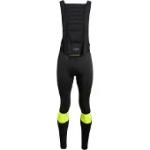 Vaude Kuro Warm Bib Tights Zwart Geel || Maat: XL