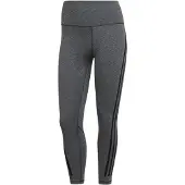 Adidas Optime Ticons Leggings Grijs M / Regular Vrouw