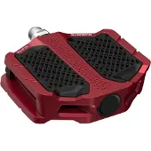 Shimano PD-EF202 platformpedalen – aluminium – 9/16 inch – rood – 1 paar