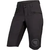 Endura SingleTrack II Black Women's Shorts