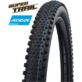 Schwalbe Rock Razor Evo Super Trail Addix Speedgrip 27,5'' Tubeless Opvouwbare Mtb Band Zwart