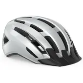 Met Downtown Helm Briljant Wit 2022 || Maat: M-L (58-61 cm)
