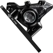Shimano Dura-ace Br-r9270 Voorste Schijfremklauw Zwart