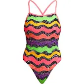 Funkita Tie Me Tight Eendelig badpak Dames DE 36 | US 32 2023 Badmode