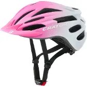 Cratoni Kinderhelm Pacer Jr. Roze/wit Mat - S/m (54-58cm)
