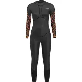 Orca Vitalis Breast Stroke Vrouwen Wetsuit Zwart / Oranje || Maat: XL