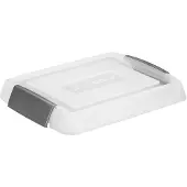 Sunware hoge deksel voor opslagbox van 17/32/45 liter transparant 47 x 37 x 7 cm - Opbergbox