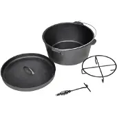 vidaXL Braadpan outdoor Ø30 cm