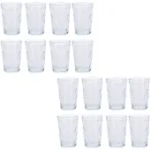 Excellent houseware luxe drink glazen - 16x stuks - 200ml - Drinkglazen