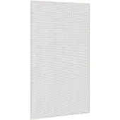 vidaXL Insectenhor voor ramen magnetisch 80x140 cm wit