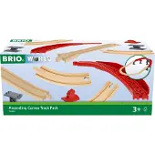 BRIO oplopende curven track pack |