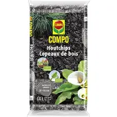 Compo Houtsnippers | | 55 liter (Natuurlijk, Antraciet)