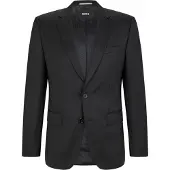 BOSS ONE Slim-fit colbert van scheerwollen serge