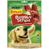 Bonzo Beggin Strips Bacon - Hondensnacks - Bacon 120 g