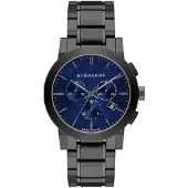 Burberry BU9365 Chronograaf The City Gun Metal Herenhorloge