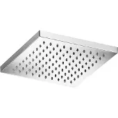 Hotbath Hoofddouche mate 20x20 cm vierkant opbouw chroom