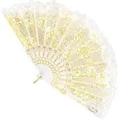 Boland Waaier Dorado (25 cm (wit/goud)