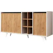 Kalune Design TV-meubel Prava | mdf naturel 140x86x40 cm tv-meubels | NADUVI