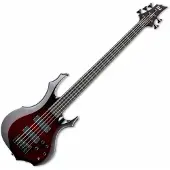 Esp Ltd F-1005 See-Thru Black Cherry Sunburst 5-snarige basgitaar