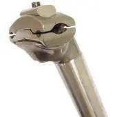 Humpert zadelpen vast 25,8 x 350 mm aluminium zilver online kopen