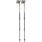 LEKI - Wandelstokken - Traveller Carbon voor Unisex - Blauw
