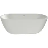 Xenz Vrijstaand Bad Humberto 170x72x63 cm Solid Surface Wit